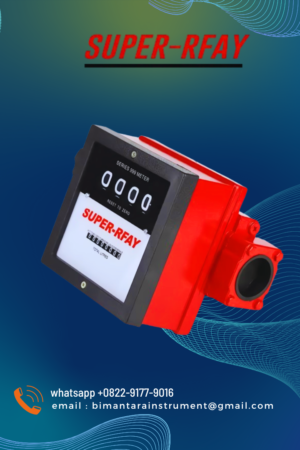 Fuel Flow Meter Super Rfay 2 inch 4 Digit